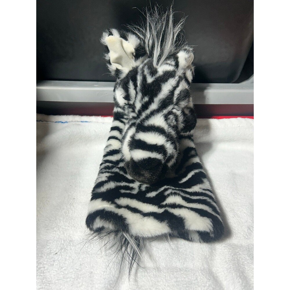 Folkmanis zebra puppet